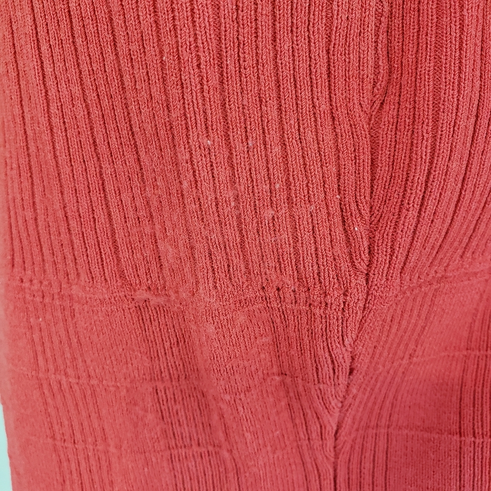 Talbots rust colored sleeveless sweater size Small - Picture 4 of 8